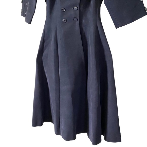 Vintage McKettrick Dress Hourglass Double Breasted 50s Day To Evening XS Small - Picture 4 of 10